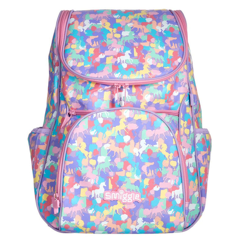 SMIGGLE - ACCESS ILLUSION BACKPACK-LILAC