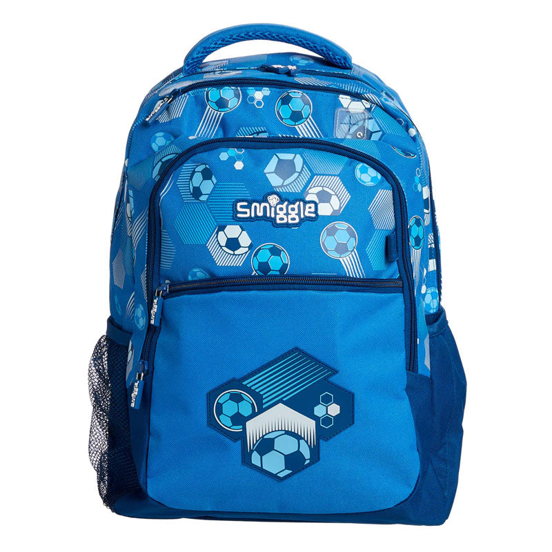 SMIGGLE - DEJA VU BACKPACK PT2 MID BLUE