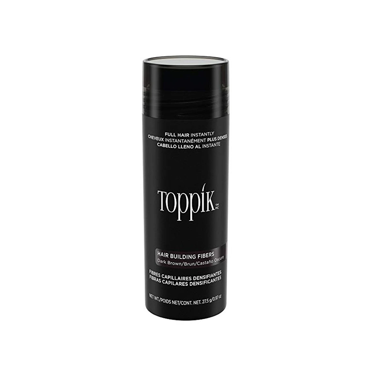 TOPPIK - HAIR BUILDING FIBERS BLACK (12 GM)