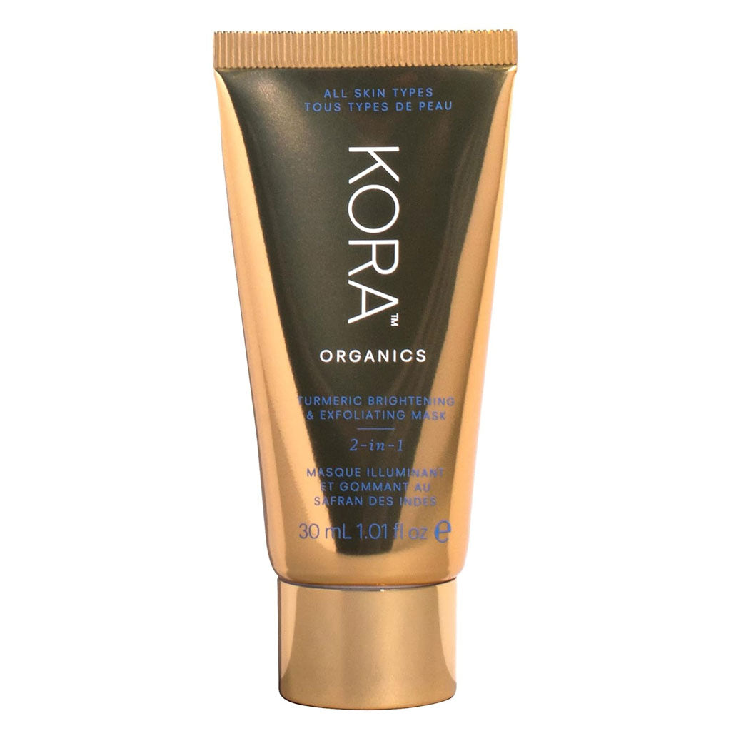 KORA ORGANICS - TURMERIC BRIGHTENING & EXFOLIATING MASK (30 ML)