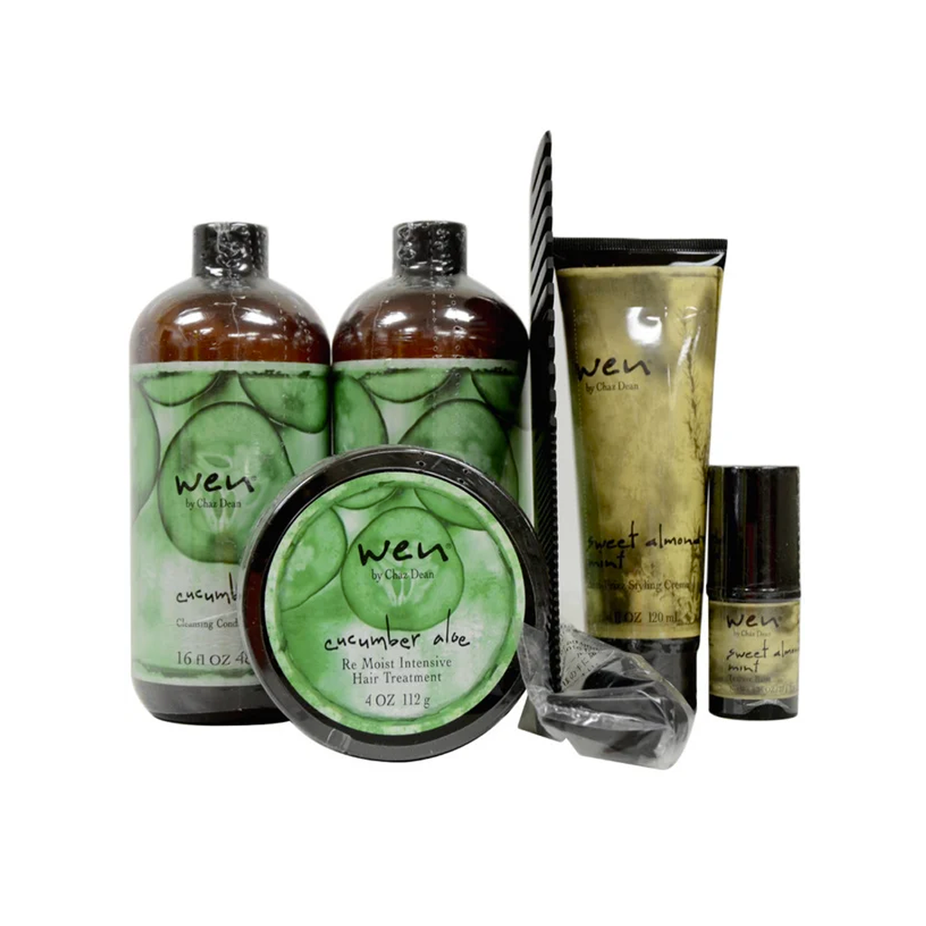 WEN - CUCUMBER ALOE HEALTHY HAIR CARE 5-PIECE KIT