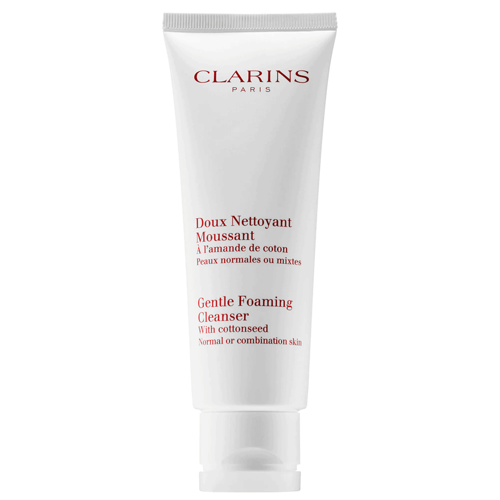 CLARINS - GENTLE FOAMING CLEANSER WITH COTTONSEED