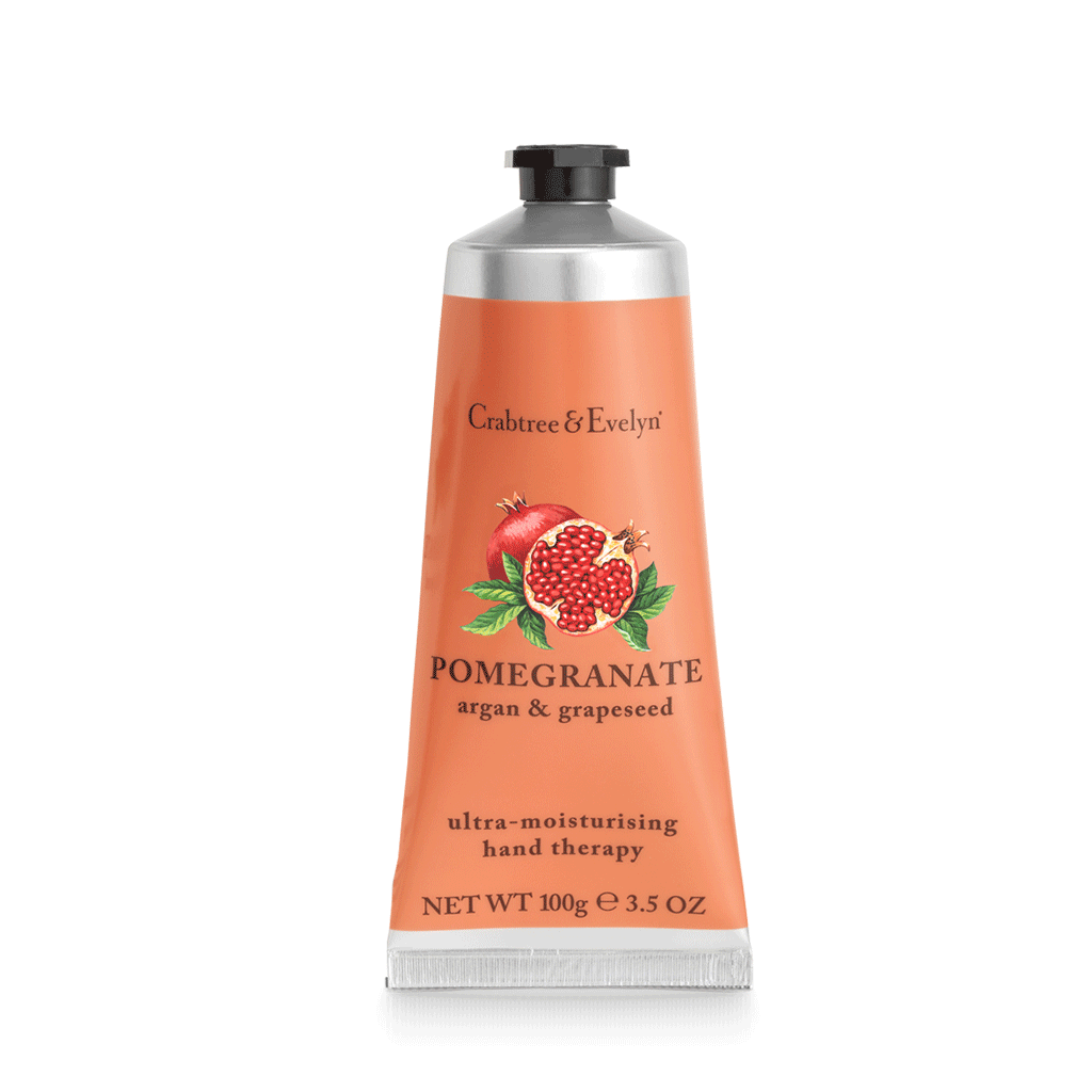 CRABTREE - POMEGRANATE ARGAN & GRAPESEED ULTRA MOISTURISING HAND THERAPY (3.5 OZ)