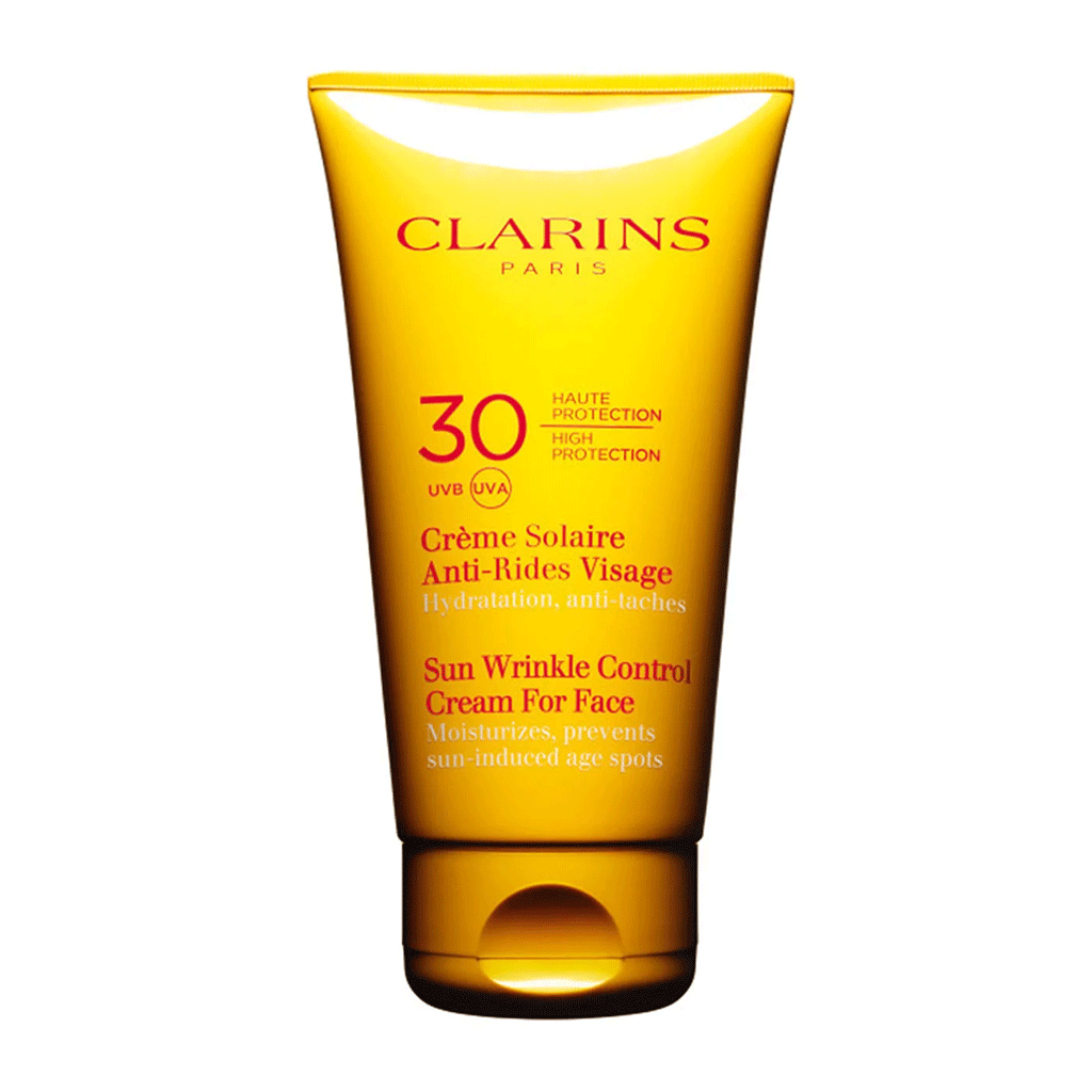 CLARINS - SUNSCREEN FOR FACE WRINKLE CONTROL CREAM SPF 30