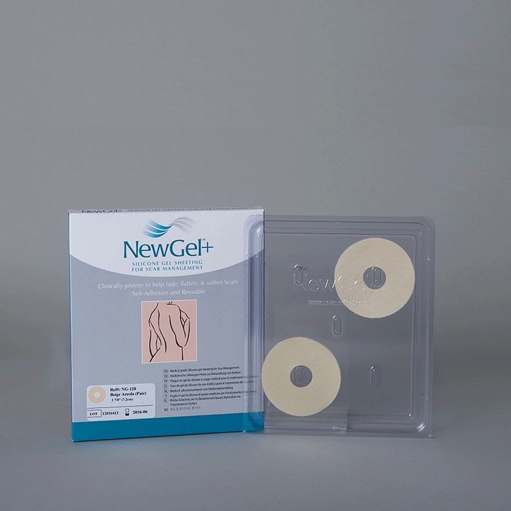 NEWGEL+ AREOLA CIRCLES FOR BREAST SCARS - BEIGE (NG-120)